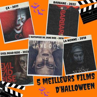 Les 5 meilleurs films d'horreur pour Halloween
